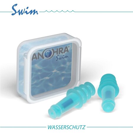 Dopuri de urechi pentru inot, Albastre, Sanohra 650014