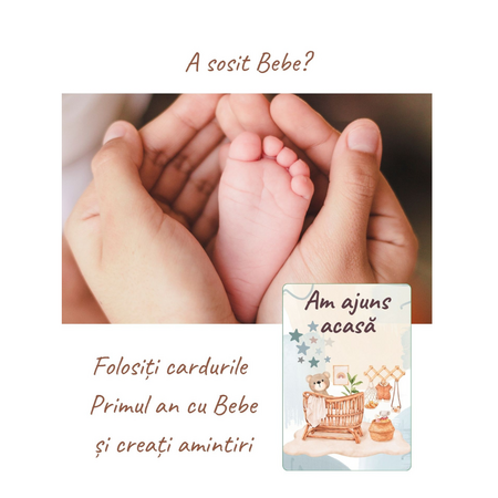 Cartonase Unisex Primul an cu Bebe, Amona 650064