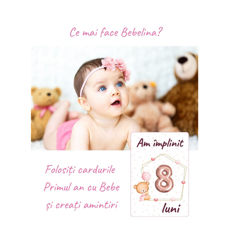 Cartonase Fetita Primul an cu Bebe, Amona 650074