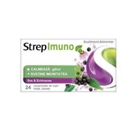 StrepImuno cu soc si echinacea, 24 pastile de supt, Reckitt Benckiser
