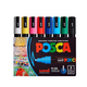 Set markere acrilice PC 5M, 8 bucati, Posca 718210