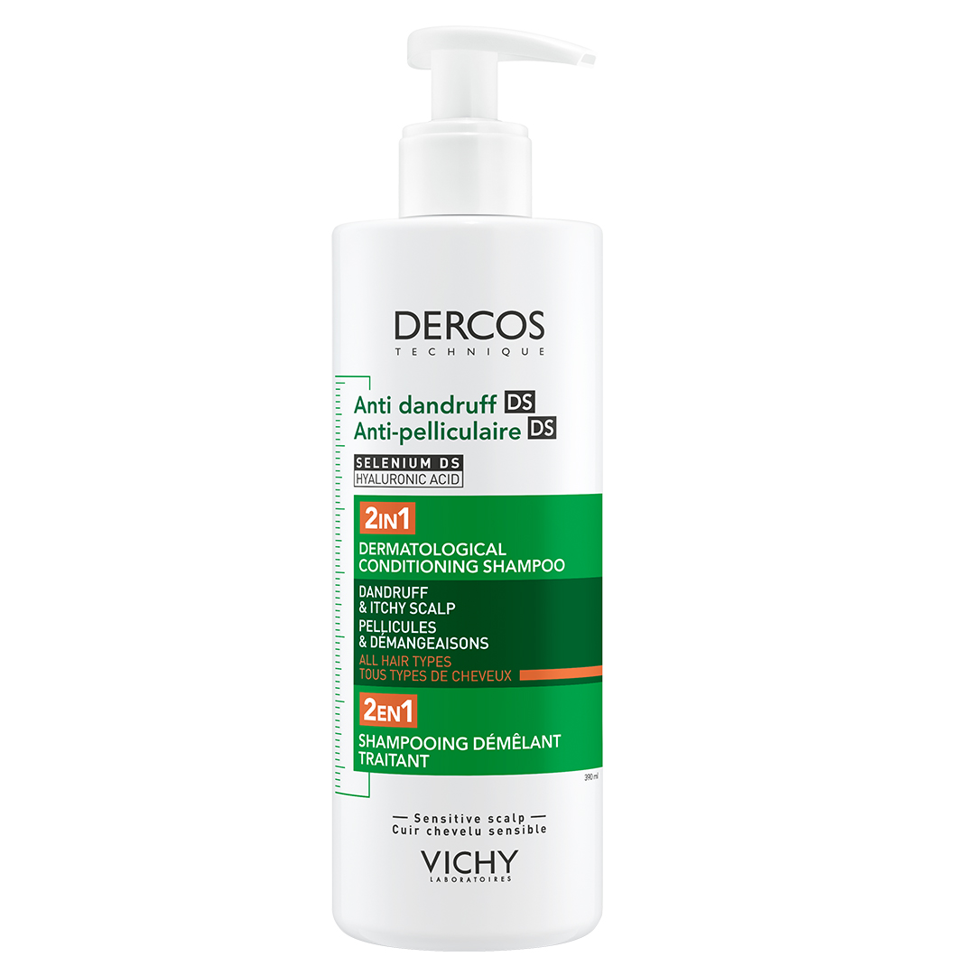 Sampon si balsam 2 in 1 Dercos, 400 ml, Vichy