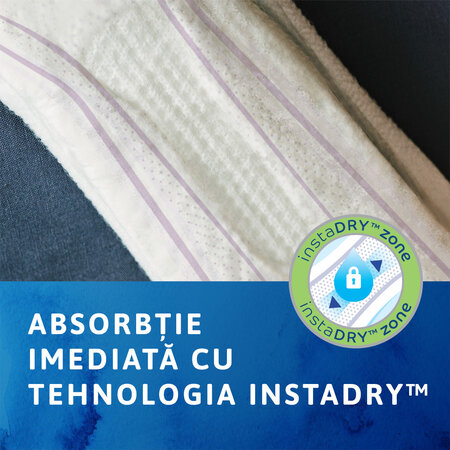 Absorbant pentru controlul incontinentei Lady Protect Maxi, 12 bucati, Tena 660894