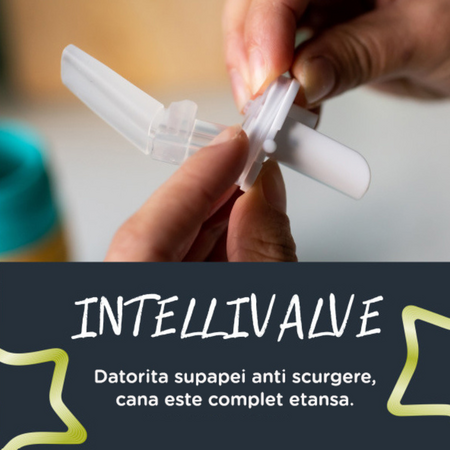 Cana cu pai Flip Top, +18 luni, Mov, 500 ml, Tommee Tippee 650305