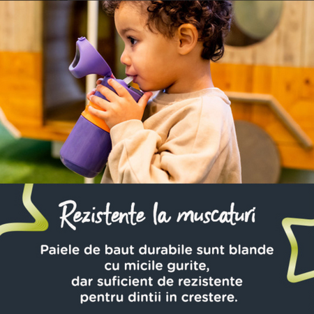 Cana cu pai Flip Top, +18 luni, Mov, 500 ml, Tommee Tippee 650304
