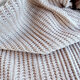 Paturica tricotata, 80  x 100 cm, Breeze Nature, 1 bucata, Tuxi Brands 650402