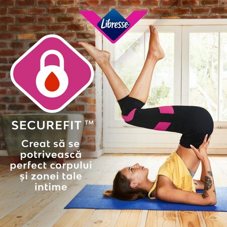 Absorbantele cu aripioare V-Protection Ultra+, Regular, 20 bucati, Libresse 650522
