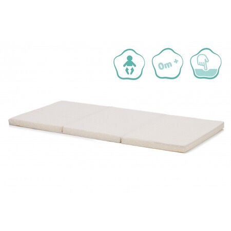 Saltea pliabila Buline, 120x60 cm, Beige, Fillikid 650529