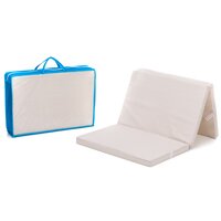 Saltea pliabila Carouri, 120x60x4 cm, Beige, Fillikid