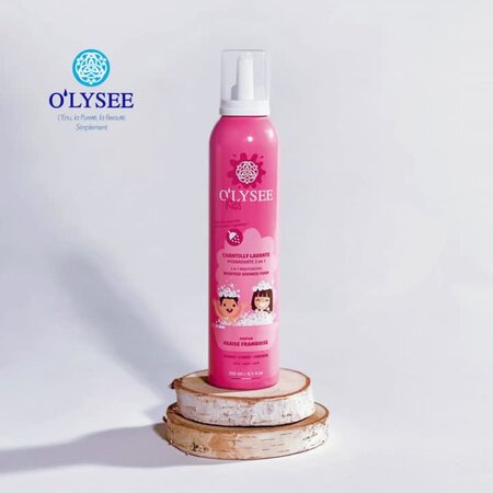 Gel de dus spuma pentru copii Strawberry Raspberry, 250 ml, O'Lysee 650561