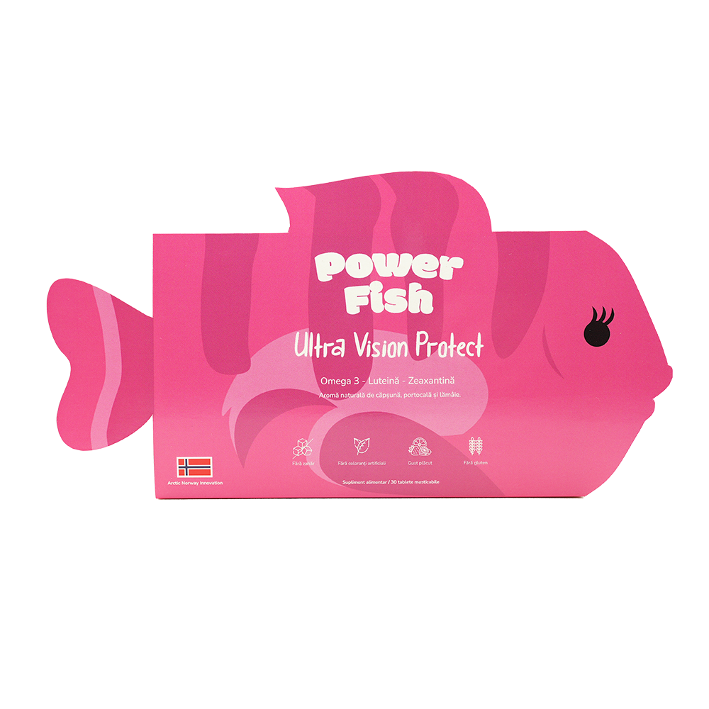 Ultra Vision Protect pentru fete, 30 jeleuri, PowerFish