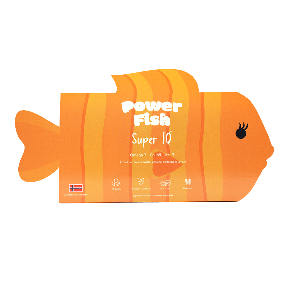 Super IQ pentru fete, 30 jeleuri, PowerFish