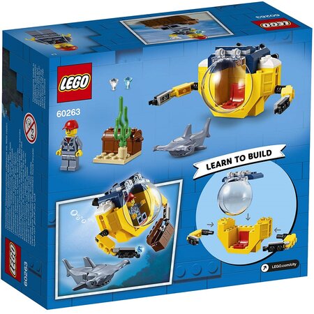 Minisubmarin Oceanic Lego City 60263, +4 ani, Lego 445477