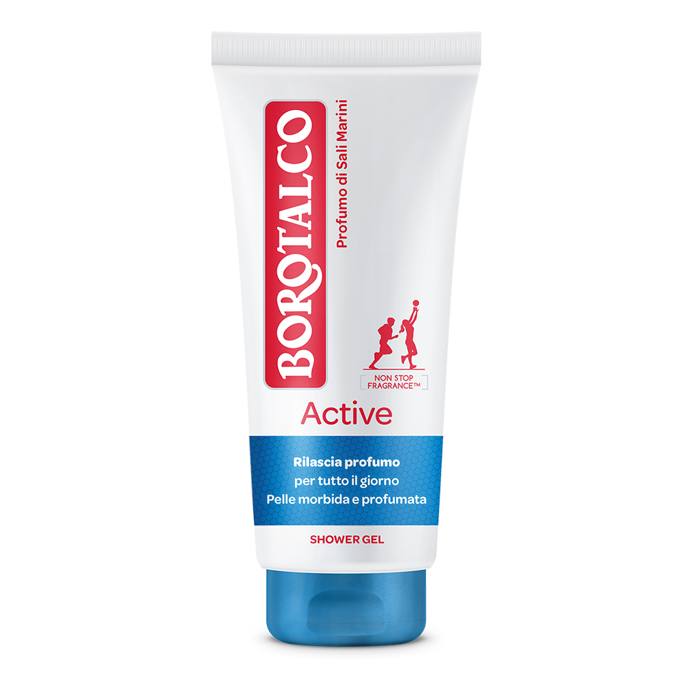 Gel de dus Active, Sea Salts, 200 ml, Borotalco