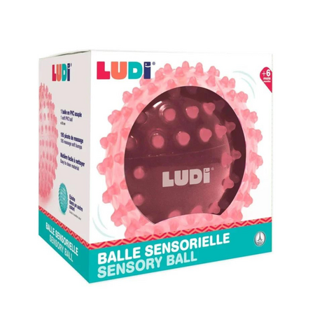 Minge senzoriala, 6 luni+, Roz, Ludi 650936