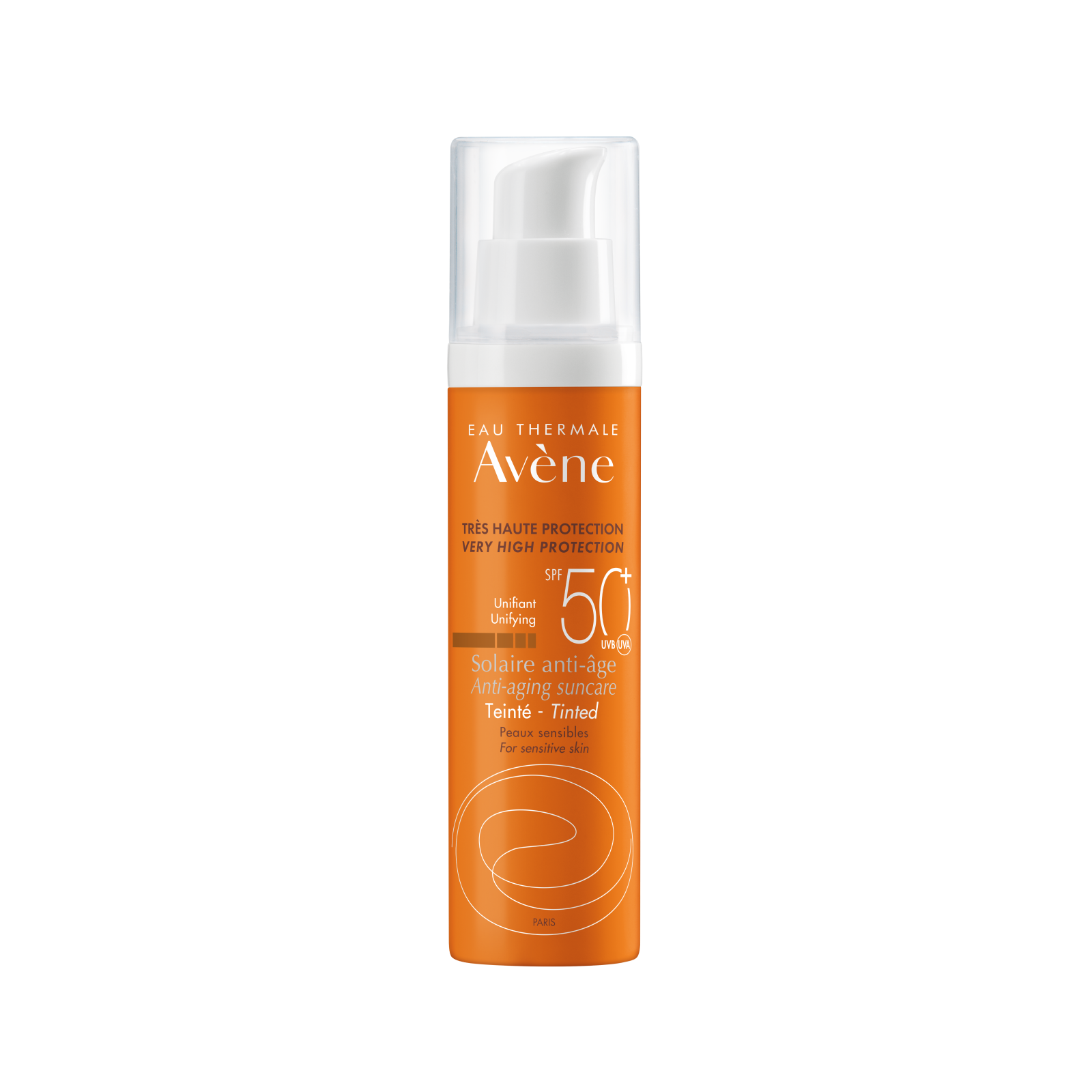 Crema nuantatoare anti-imbatranire cu SPF 50+, 50 ml, Avene