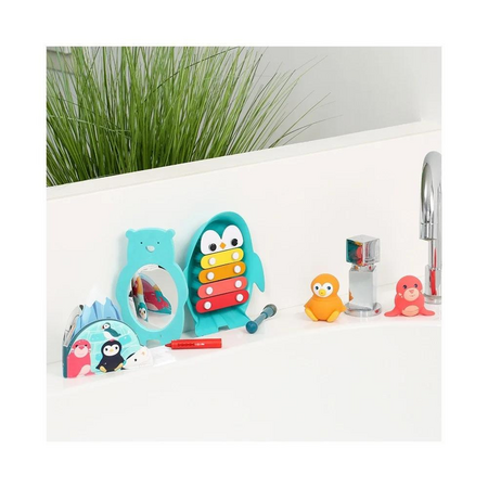 Set jucarii de baie pentru copii Arctic, 10 luni+, Ludi 650951