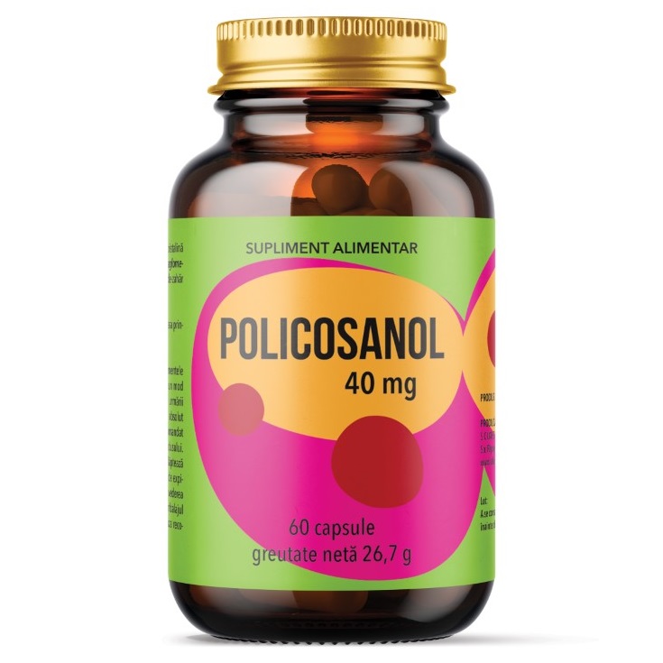 Policosanol, 40 mg, 60 capsule, Remedia