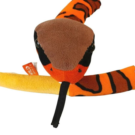 Jucarie de plus Sarpe Eastern Cotton Mouth, +0 luni, 137 cm, Wild Republic 651100
