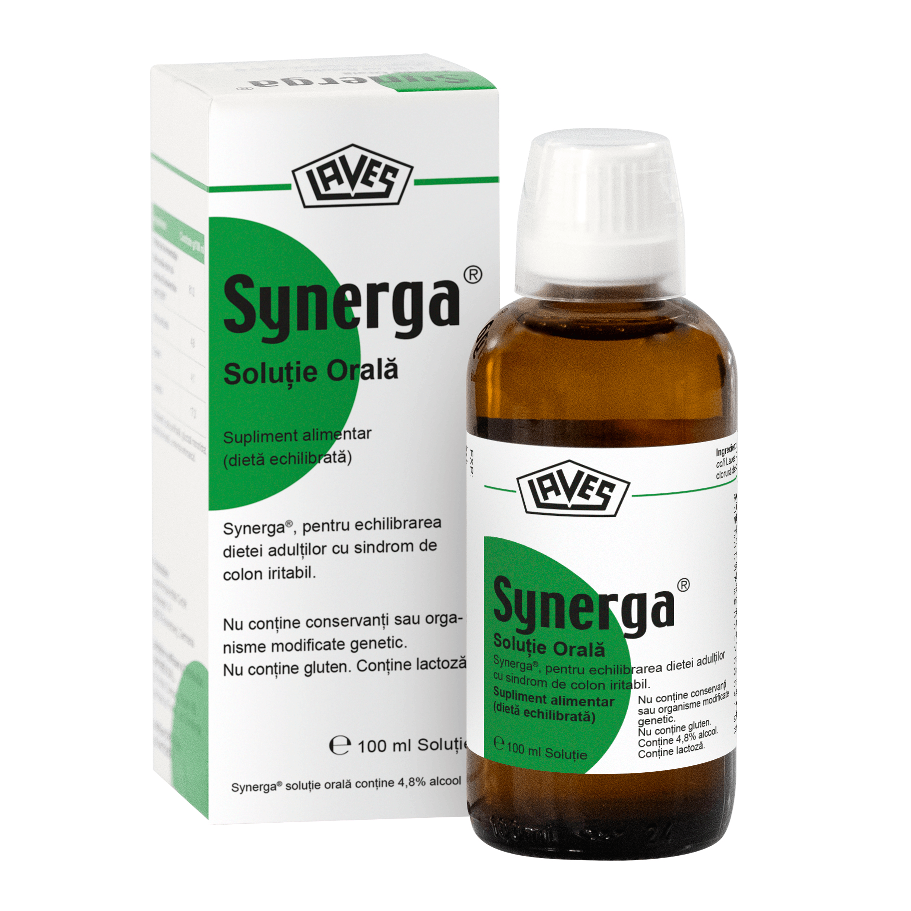 Synerga solutie orala, 100 ml, Laves