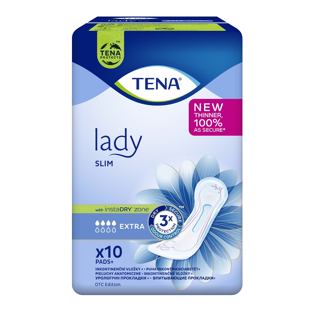 Absorbante Tena Lady, 10 bucati, Tena