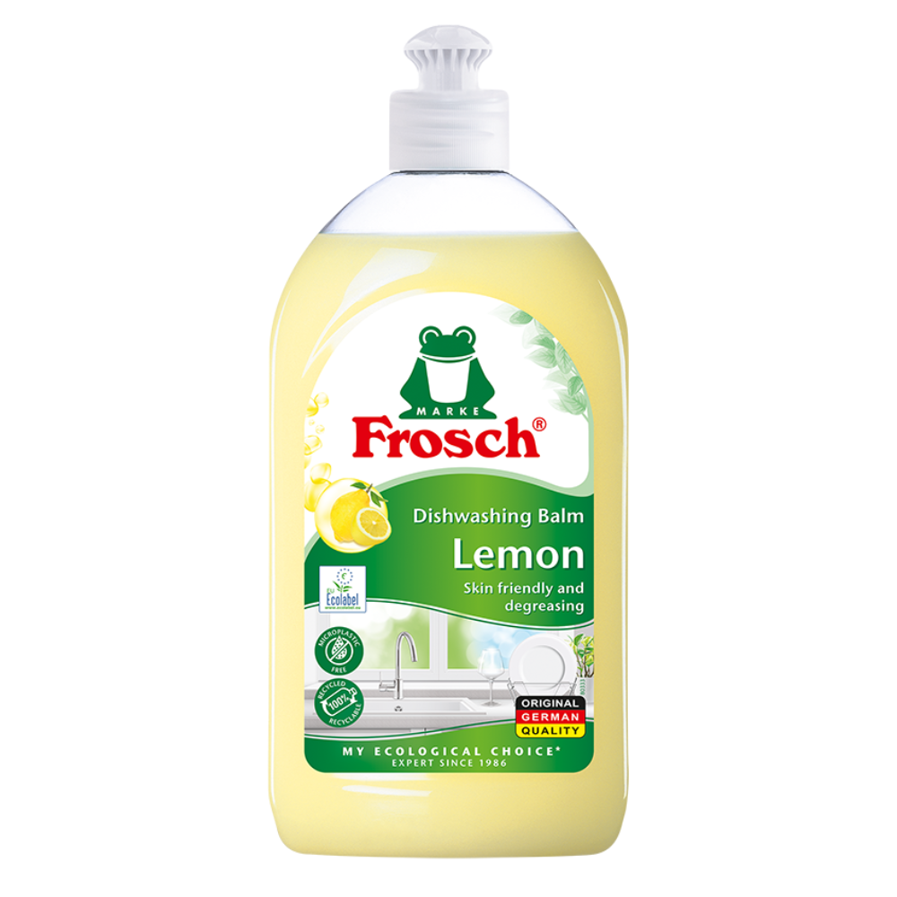 Detergent de vase ecologic cu lamaie, 500 ml, Frosch