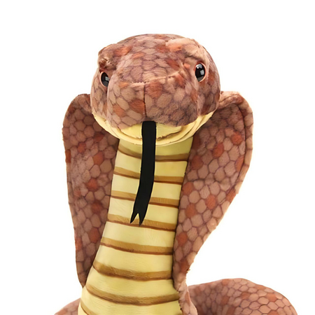 Jucarie de plus Sarpe Cobra, +0 luni, 137 cm, Wild Republic 651329