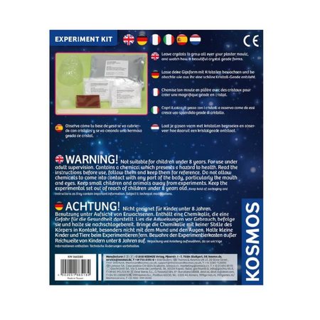 Set educativ STEM - Geoda de cristal, 8 ani+, Kosmos 651376