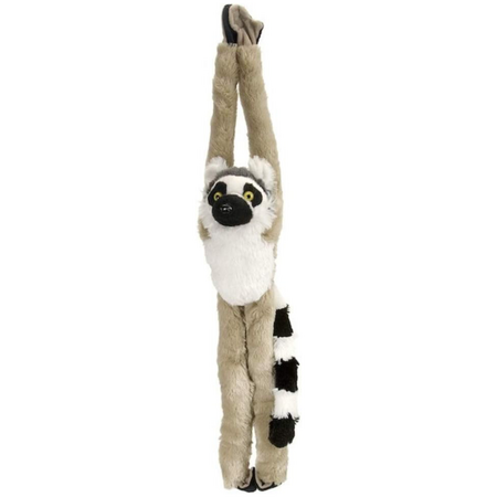 Jucarie de plus care se agata Lemur, +0 luni, 50 cm, Wild Republic