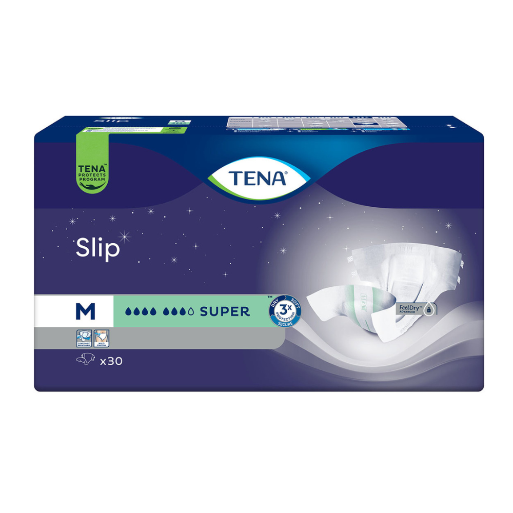 Scutece pentru adulti Slip Super, M, 30 bucati, Tena