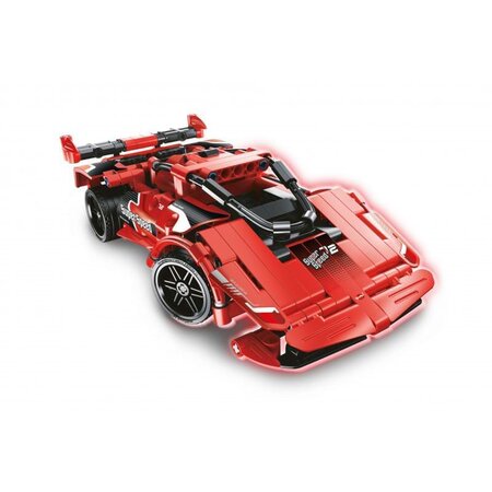Set de constructie Masina Sport cu radiocomanda, 8+ ani, Buki 651638