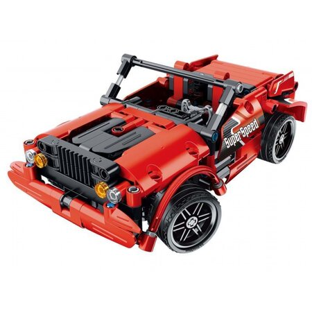 Set de constructie Masina Sport cu radiocomanda, 8+ ani, Buki 651639