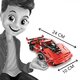 Set de constructie Masina Sport cu radiocomanda, 8+ ani, Buki 651635