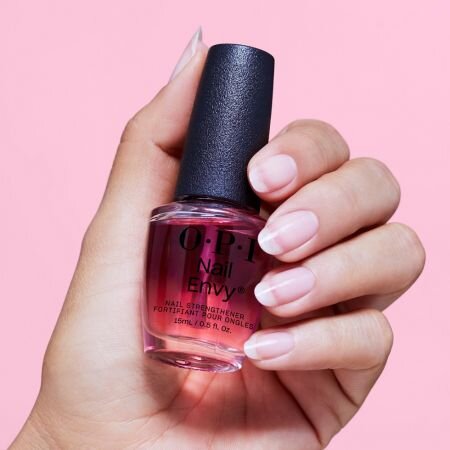 Tratament pentru intarirea unghiilor Nail Envy, Pink To Envy, 15 ml, OPI 651793