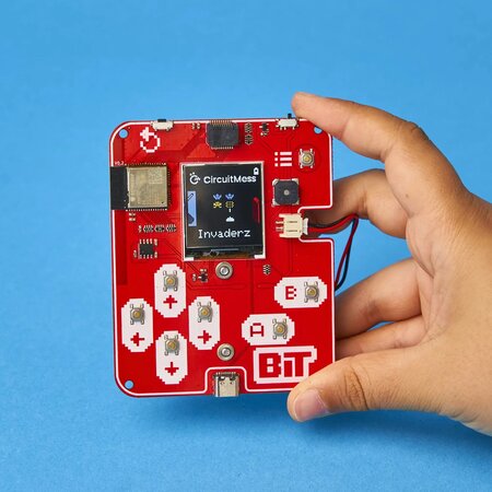 Consola Bit Stem cu 3 jocuri, 7+ ani, CircuitMess 651817