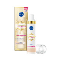 Crema CC fluida 3-in-1 SPF30 Luminous, 01 Light, 30 ml, Nivea
