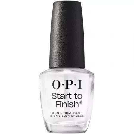 Tratament 3 in 1 pentru unghii Start To Finish, 15 ml, OPI