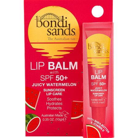 Balsam de buze protector cu SPF 50+, Pepene Verde, 10 g, Bondi Sands 652254