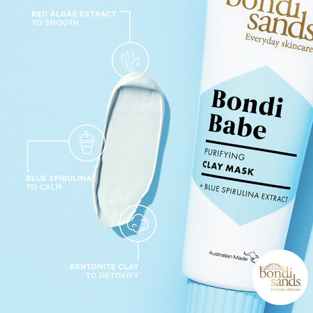 Masca de fata cu Argila Bondi Babe, 75 ml, Bondi Sands 652349