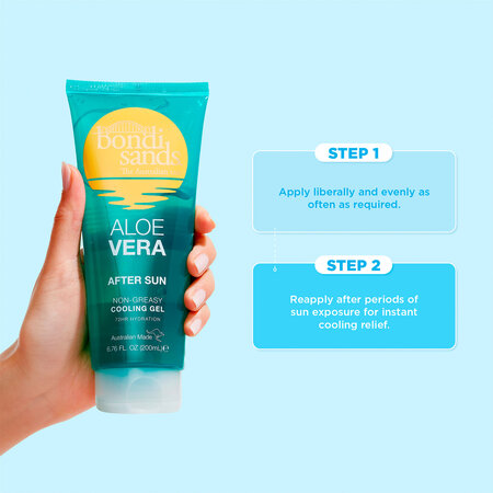 Gel cu Aloe Vera After Sun, 200 ml, Bondi Sands 652354