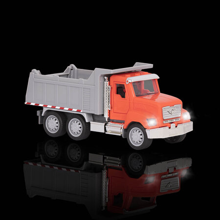 Camion de gunoi cu bena rabatabila, lumini si sunete, 3 ani+, Driven 819590