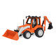 Buldoexcavator cu piese mobile, lumini si sunete, 3 ani+, Driven 819546