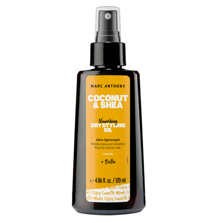 Ulei de coafat ultra usor cu ulei de cocos si unt de shea, 120 ml, Marc Anthony