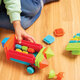 Set 50 cuburi de construit senzoriale, 2 ani+, Battat 819413
