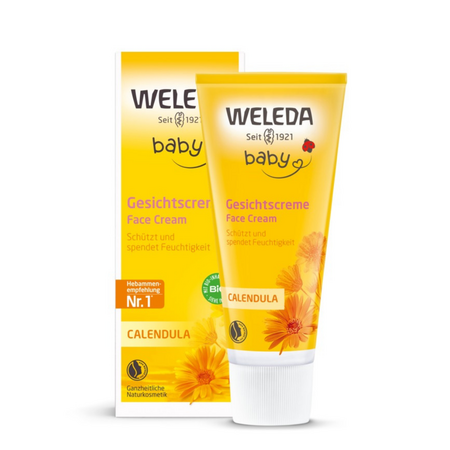 Crema de fata hidratanta cu galbenele Baby