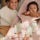 Balansoar Bliss cu aspect delicat de petala, 3,5 - 13 kg, Dusty Pink, BabyBjorn 652828