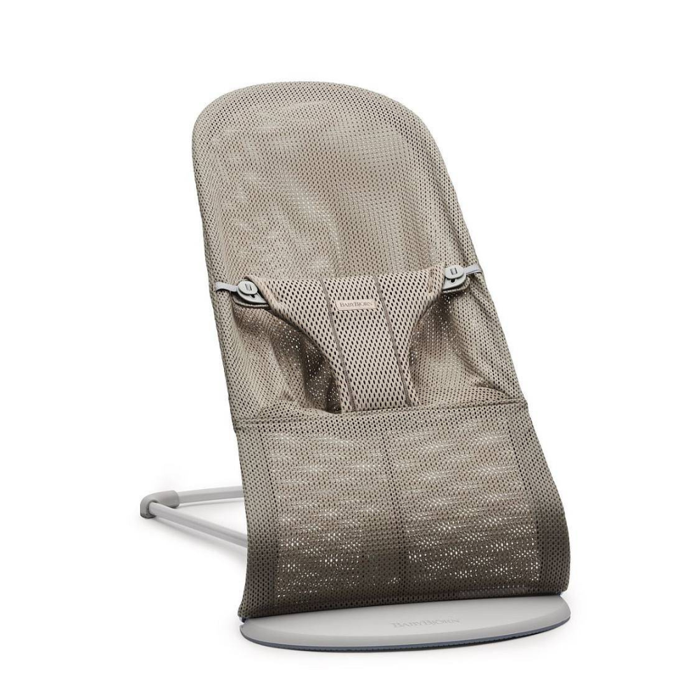 Balansoar Bliss Mesh, 3,5 - 13 kg, Grey Beige, BabyBjorn