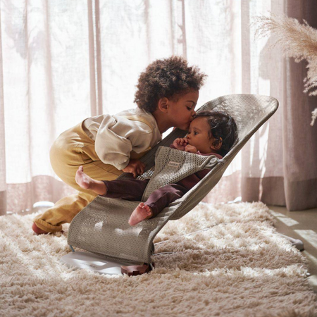 Balansoar Bliss Mesh, 3,5 - 13 kg, Grey Beige, BabyBjorn 652876