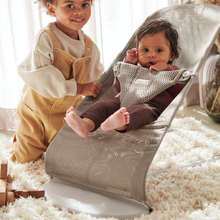 Balansoar Bliss Mesh, 3,5 - 13 kg, Grey Beige, BabyBjorn 652878
