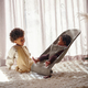 Balansoar Bliss Mesh, 3,5 - 13 kg, Grey Beige, BabyBjorn 652875